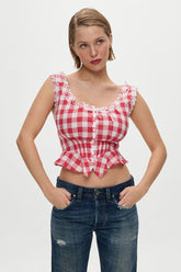 x BELLA HADID Fleetwood Top - Malibu Picnic